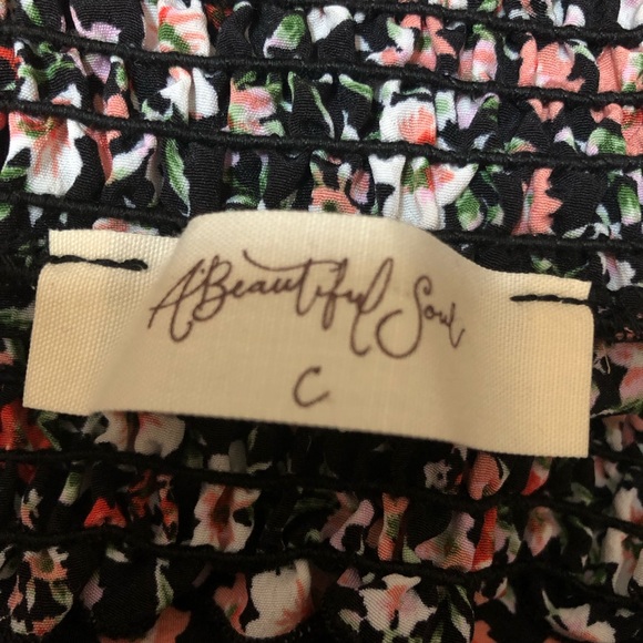 A Beautiful Soul Strapless Floral Maxi Dress - Picture 4 of 8